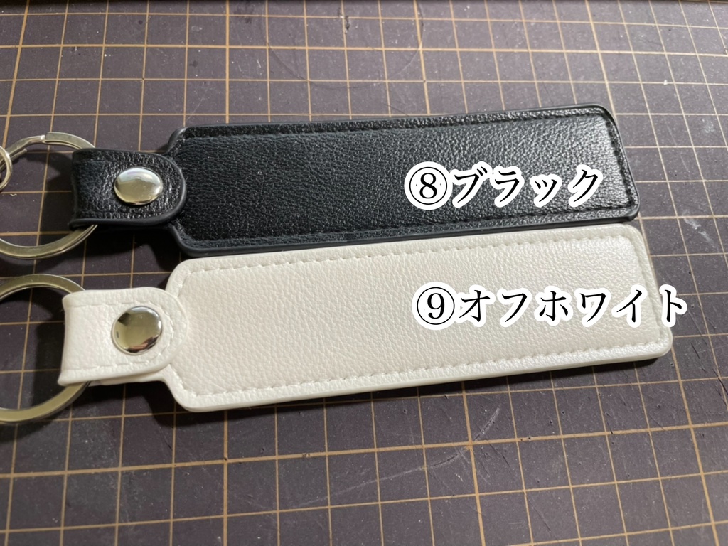 箔押しお名前ネームタグ