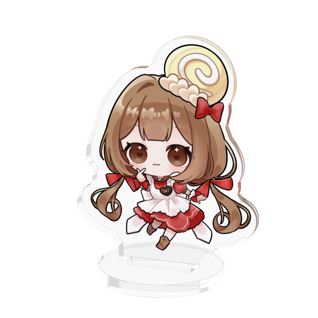 【500人記念】ゆびハートアクスタ【にっこり】