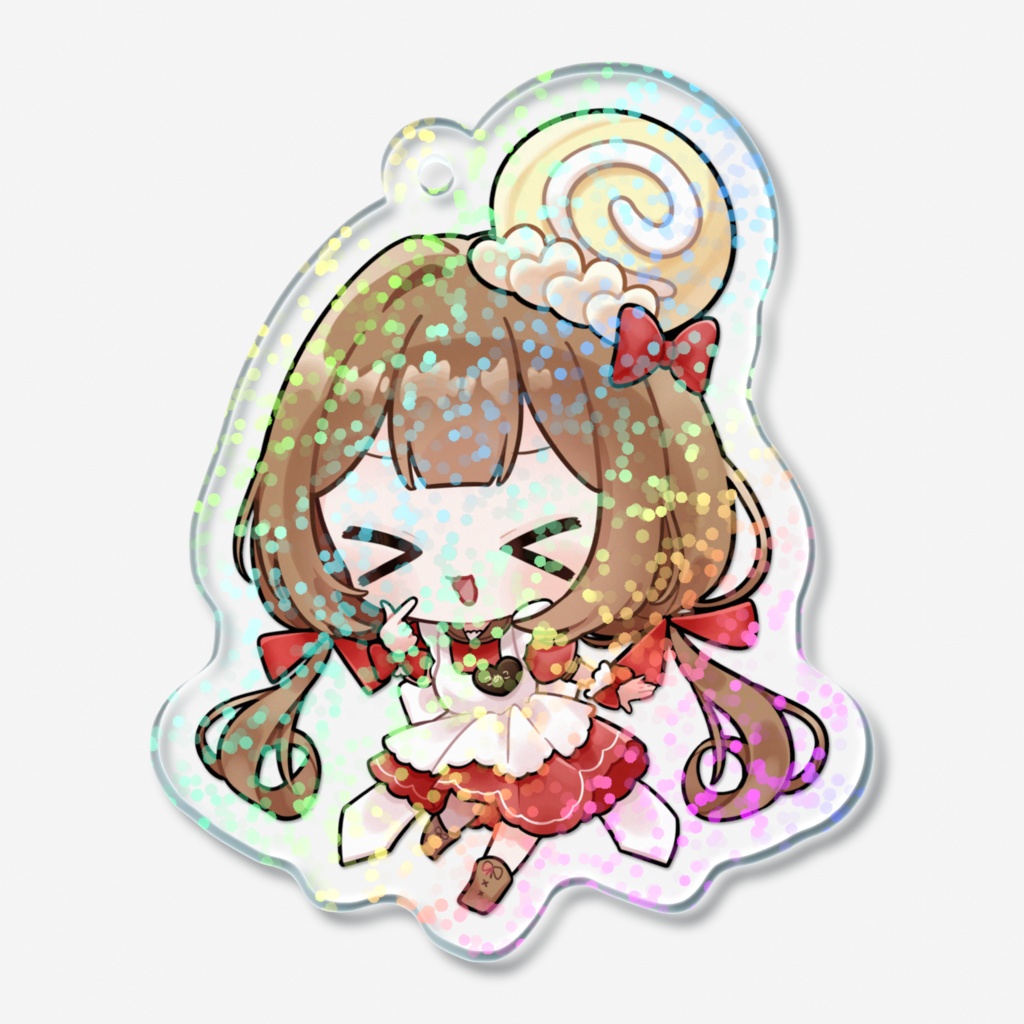 【500人記念】ゆびハートアクキー【＞▽＜】