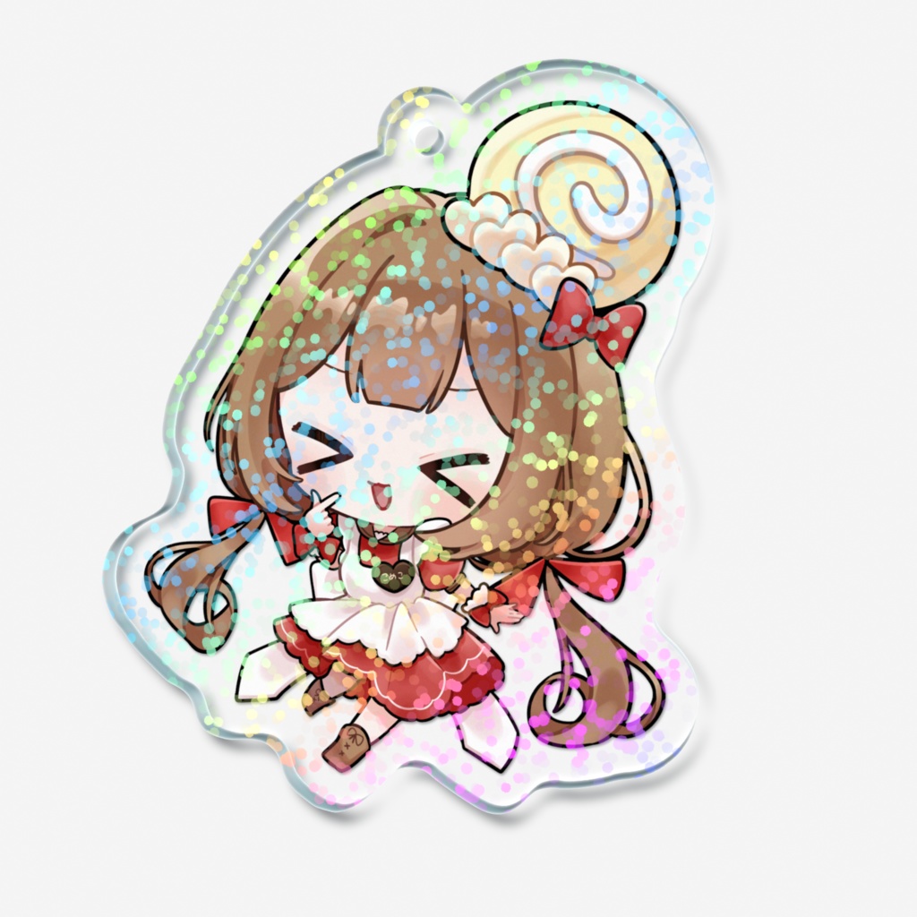 【500人記念】ゆびハートアクキー【>▽<】