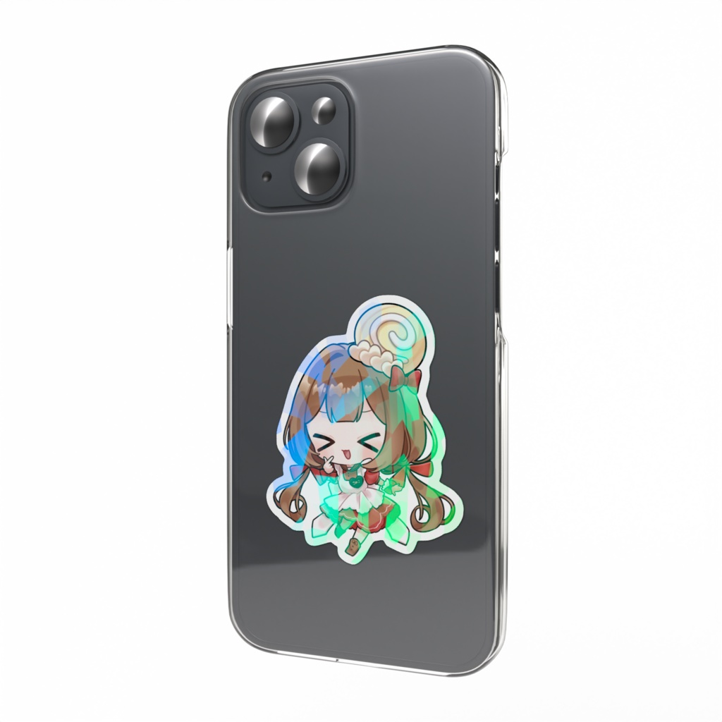 【500人記念】ゆびハートステッカー【>▽<】