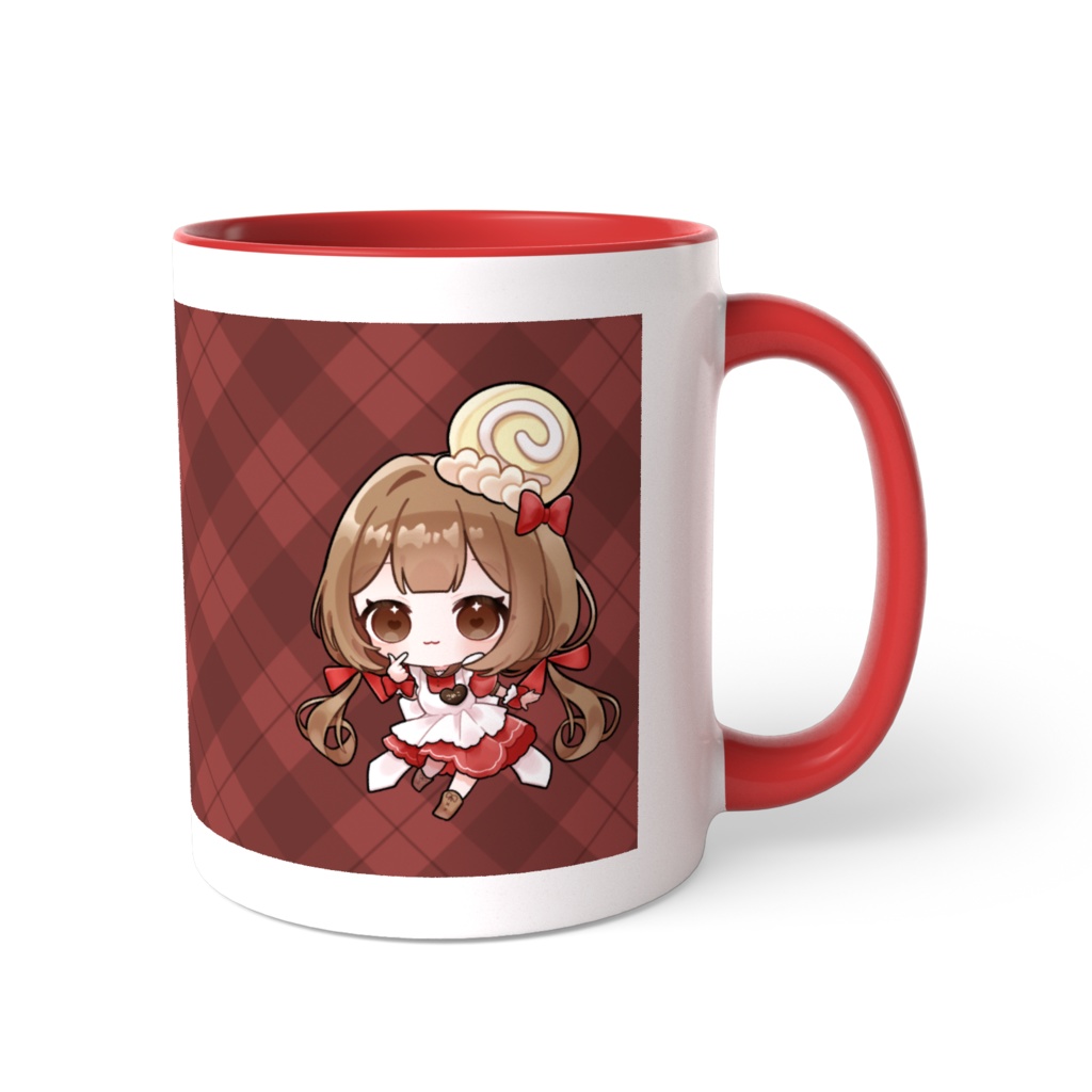 【500人記念】ゆびハートマグカップ