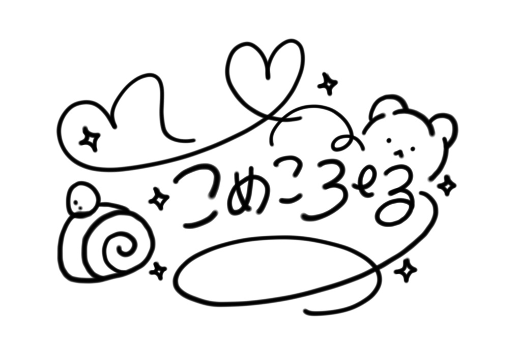 【500人記念】ゆびハートサイン入り風Tシャツ