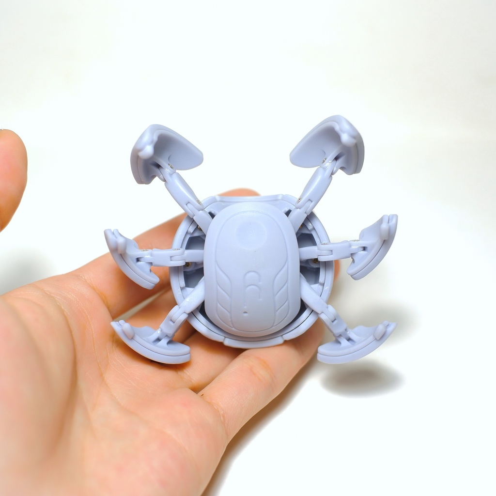 オリジナル球体変形メカ「カニタマ」3Dプリンタ出力品キット