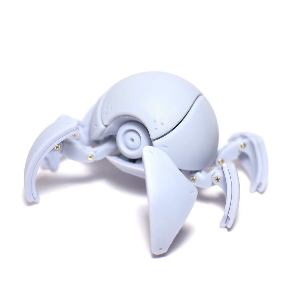 オリジナル球体変形メカ「カニタマ」3Dプリンタ出力品キット