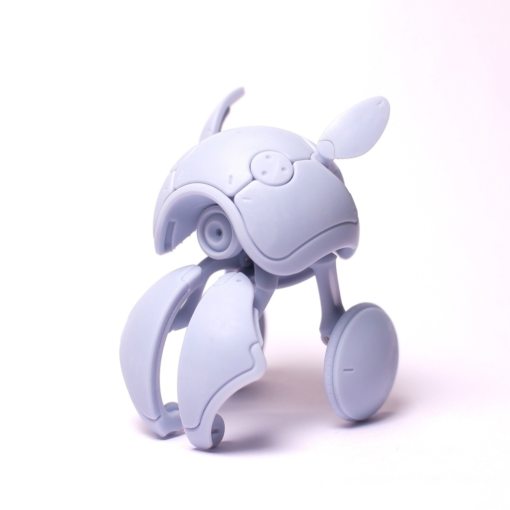 オリジナル球体変形メカ「ミミタマ」3Dプリンタ出力品キット※未塗装未組み立て品