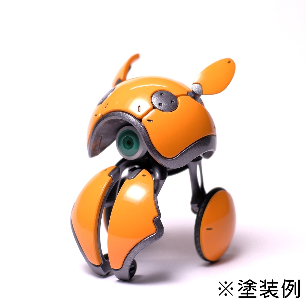 オリジナル球体変形メカ「ミミタマ」3Dプリンタ出力品キット※未塗装未組み立て品
