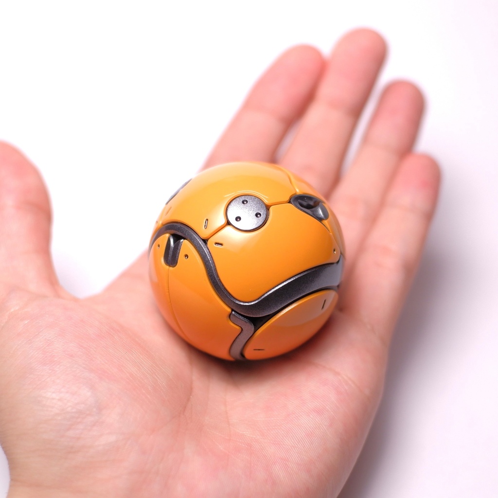 オリジナル球体変形メカ「ミミタマ」3Dプリンタ出力品キット※未塗装未組み立て品