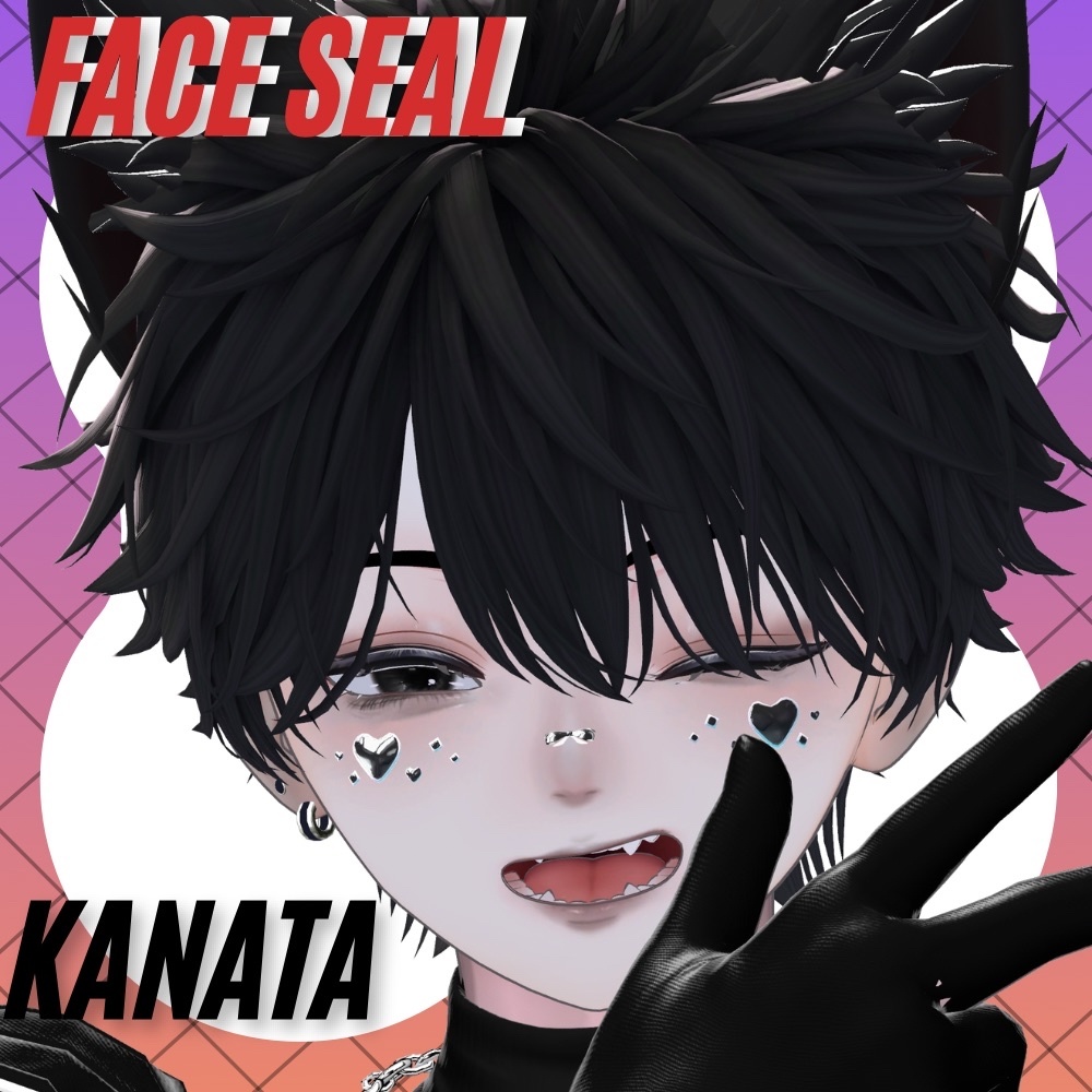 【MA対応】Face Seal【10アバター対応】