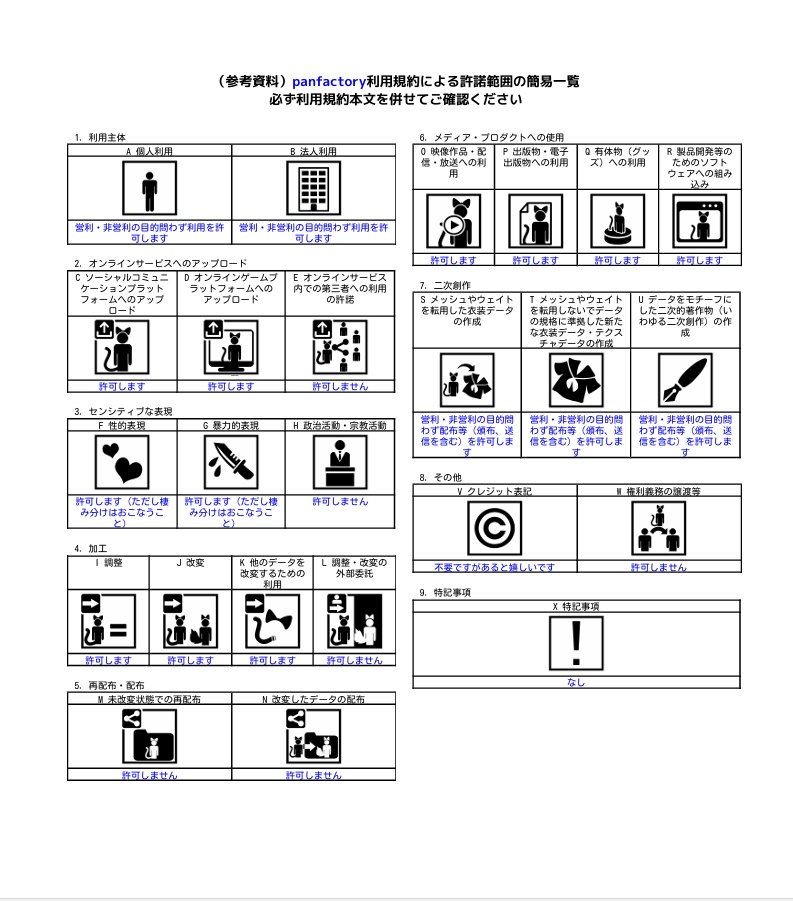 【MA対応】Face Seal【10アバター対応】