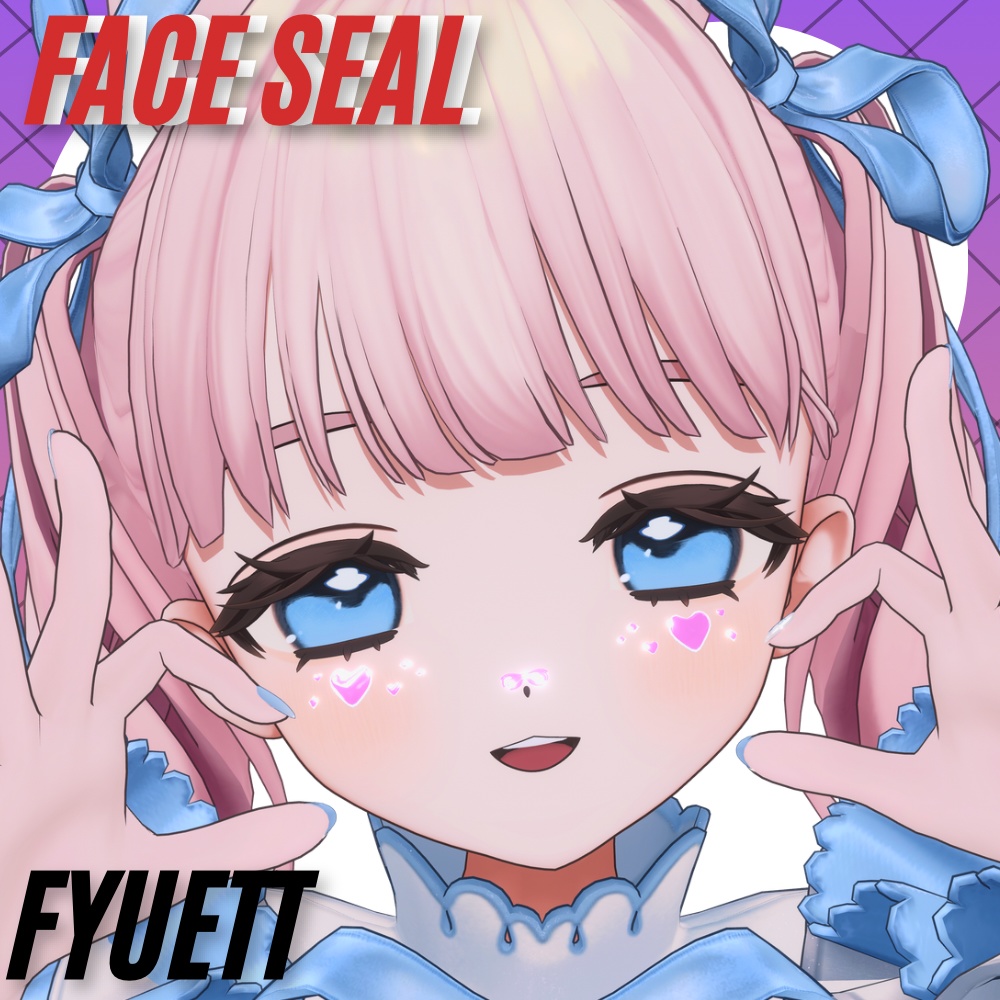 【MA対応】Face Seal【10アバター対応】