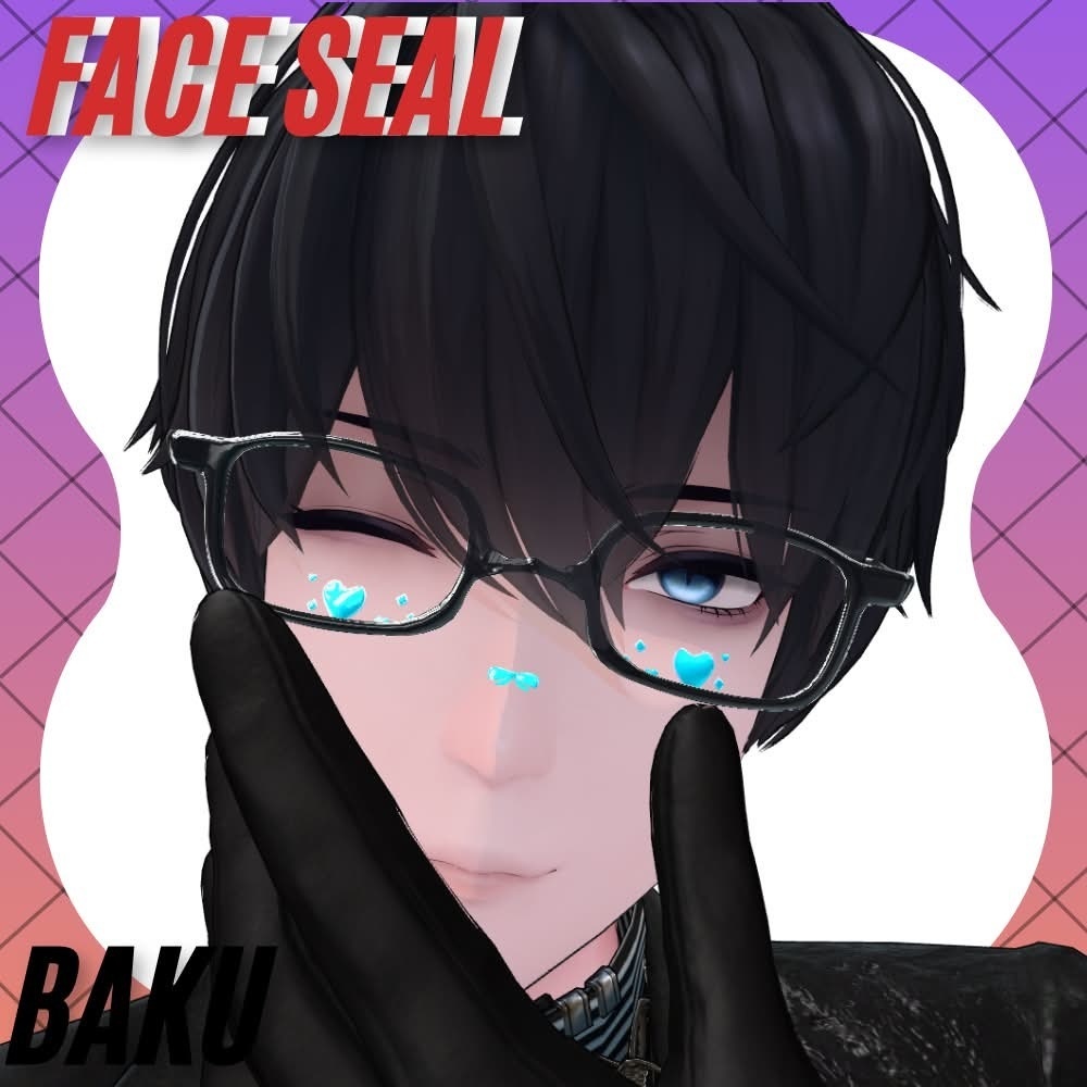 【MA対応】Face Seal【10アバター対応】