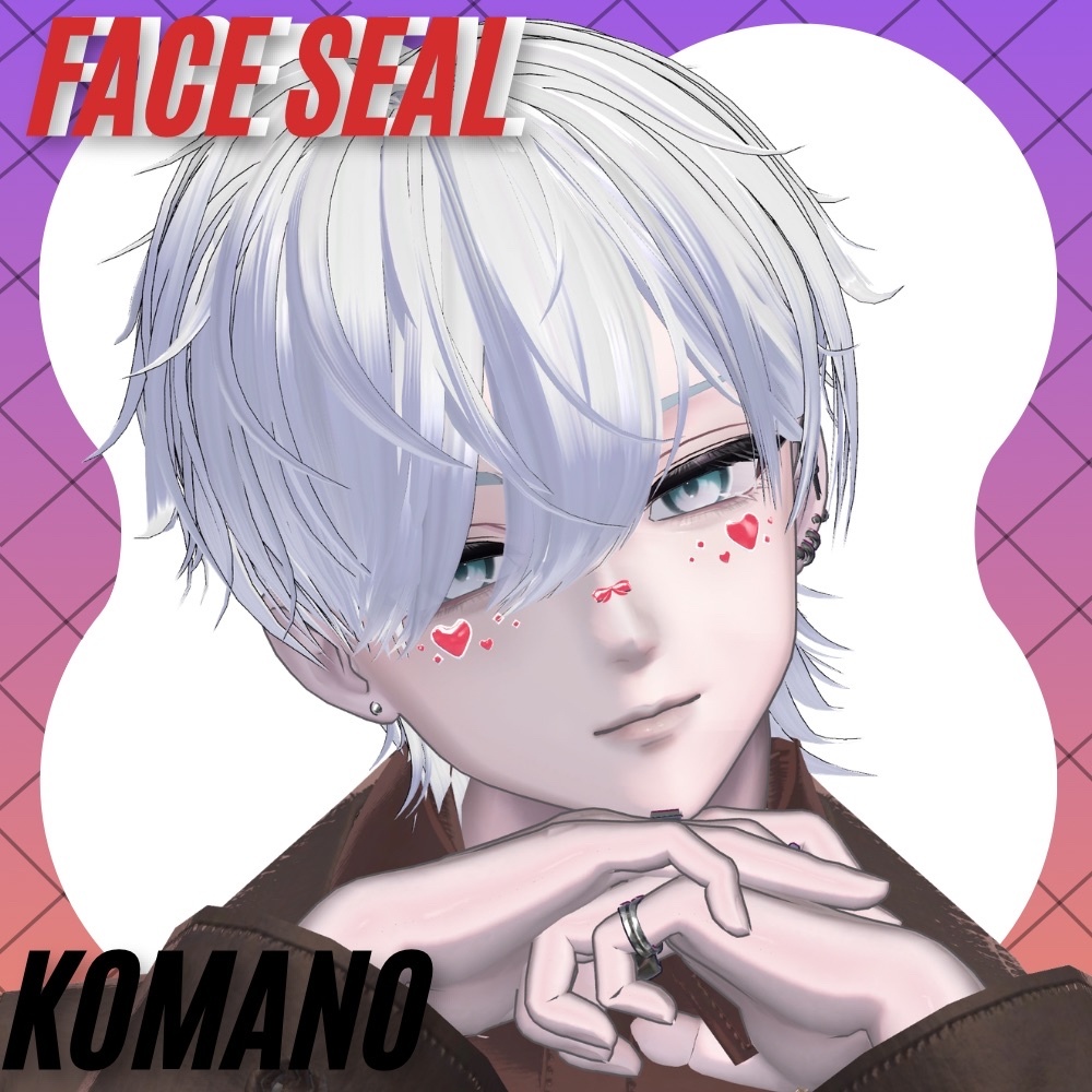 【MA対応】Face Seal【10アバター対応】
