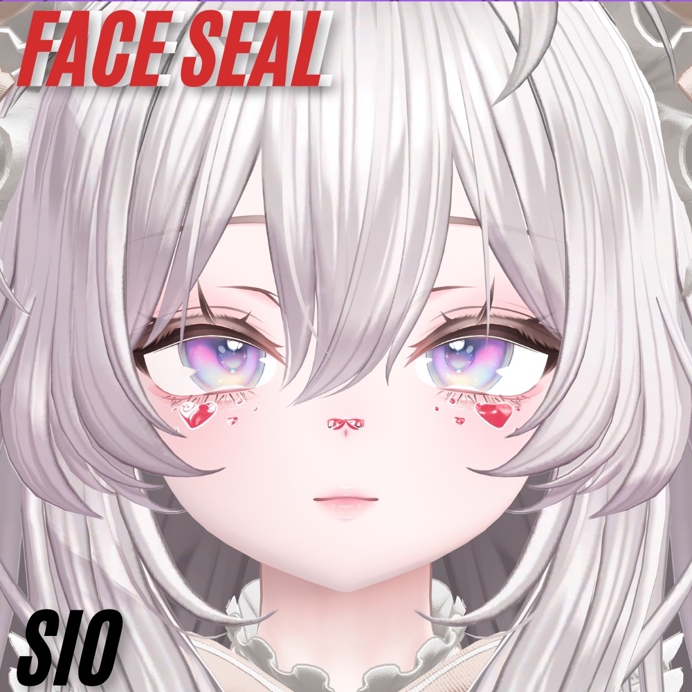 【MA対応】Face Seal【10アバター対応】