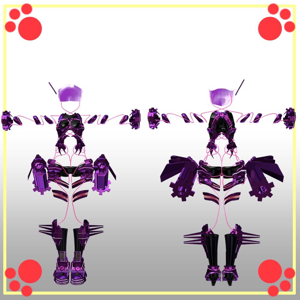 女幹部風メカアーマー!