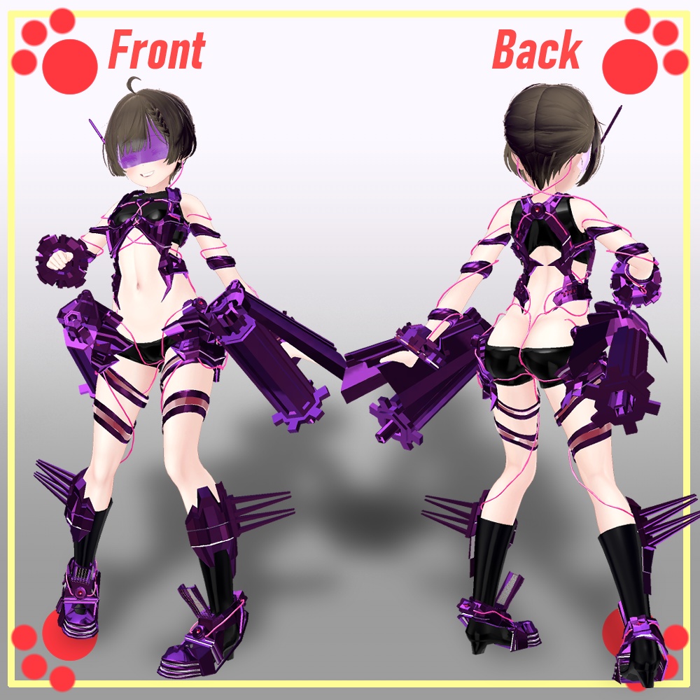 女幹部風メカアーマー!