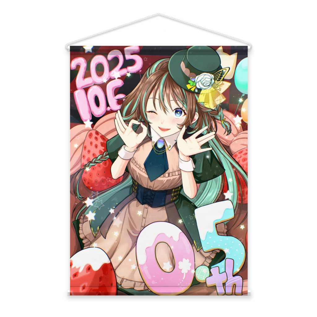 【期間限定販売】半年記念のタペストリー!