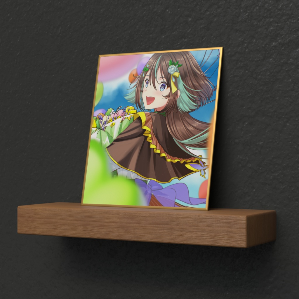 1周年記念のいのりのミニ色紙!