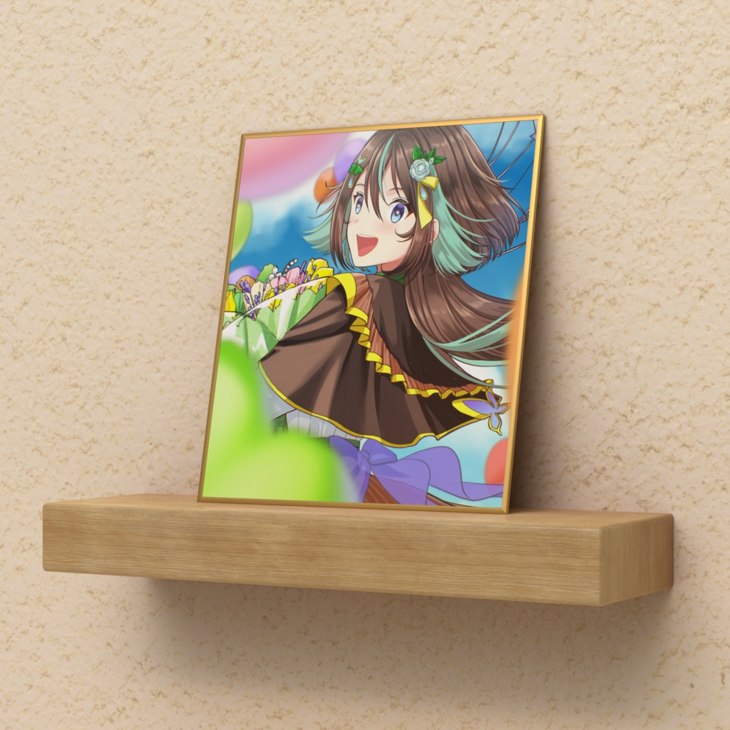 1周年記念のいのりのミニ色紙!