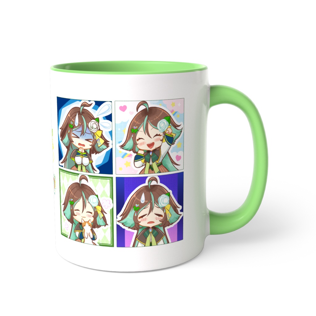 いのりのツートンカラーマグカップ！