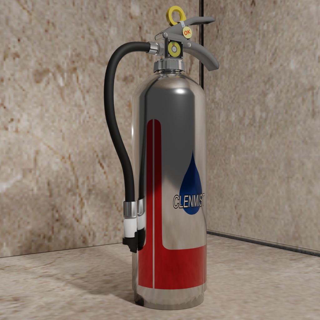 3D 電気火災用消火器(クリーンミスト)