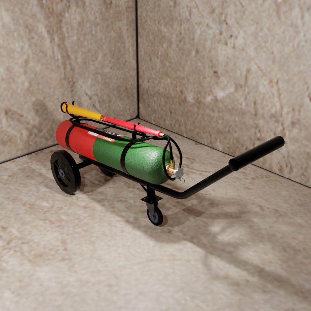 移動式二酸化炭素消火設備Btype