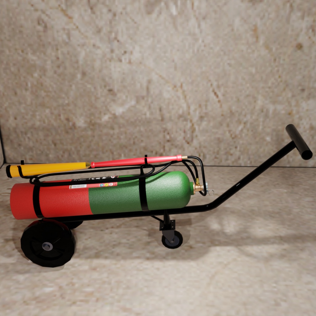 移動式二酸化炭素消火設備Btype