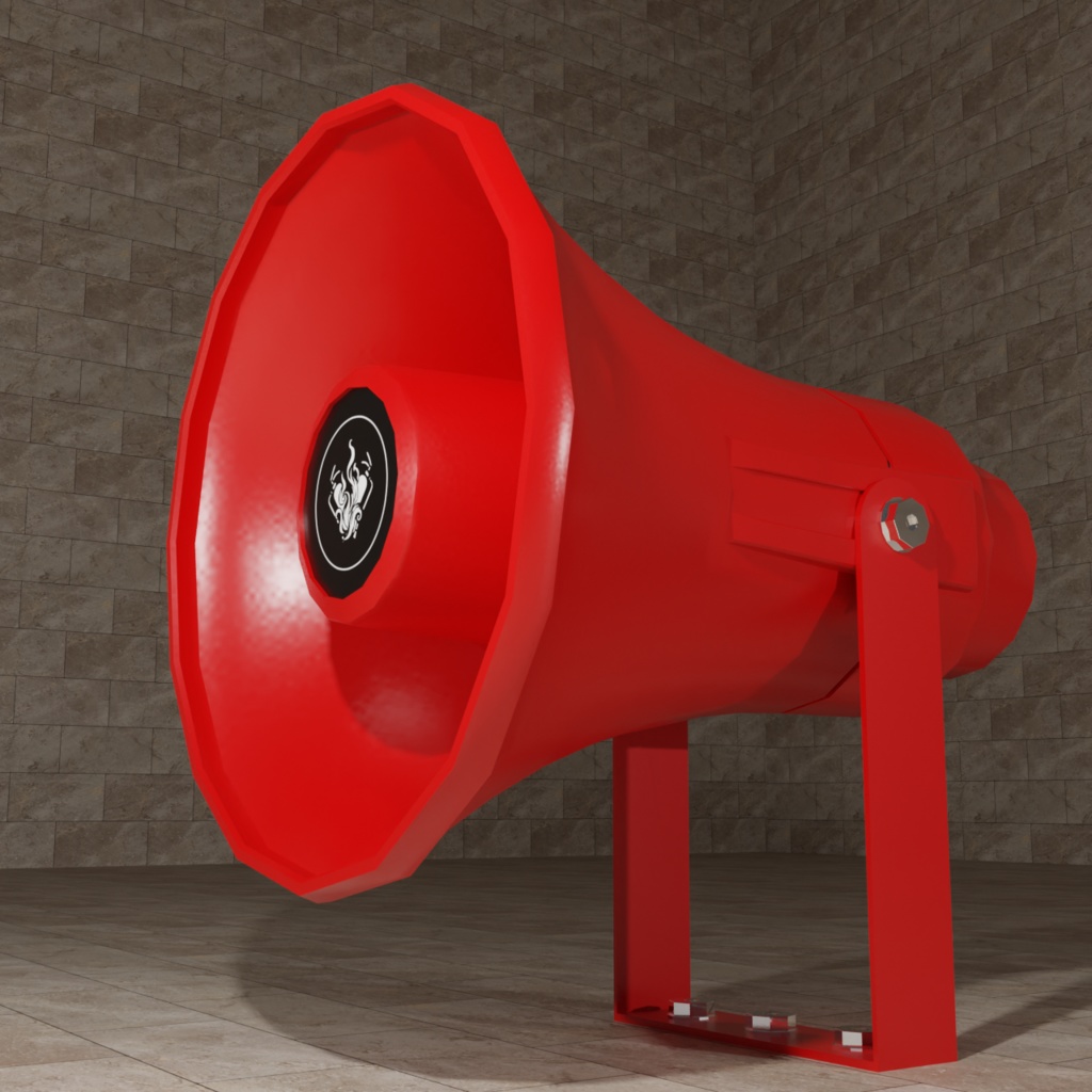 非常警報装置セット(Unity package/FBX)