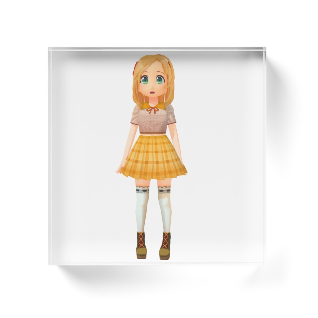 ミシェリーヌちゃんアクリルブロック