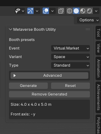 Metaverse Booth Utility