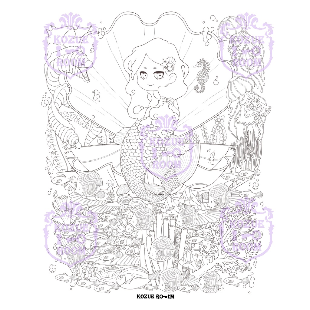 102号室「人魚姫」/room 102「The Little Mermaid」