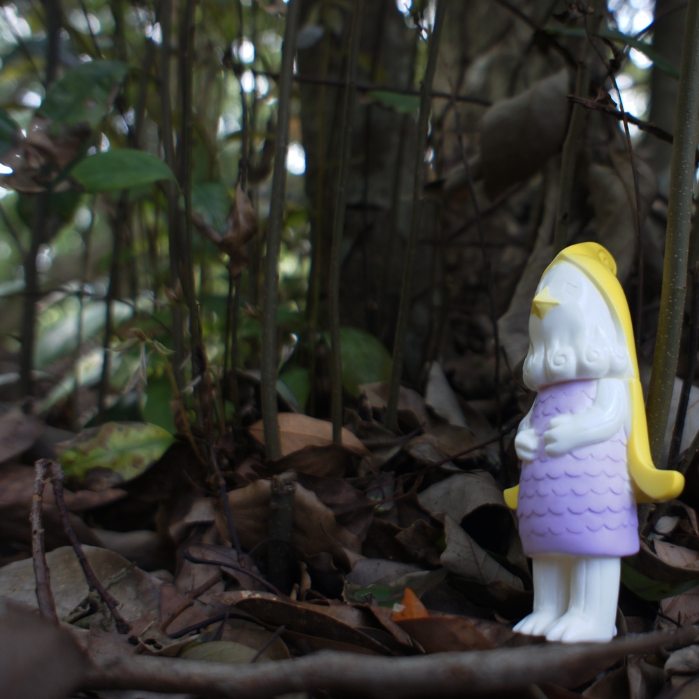 アマビエ ソフビ(黄色)