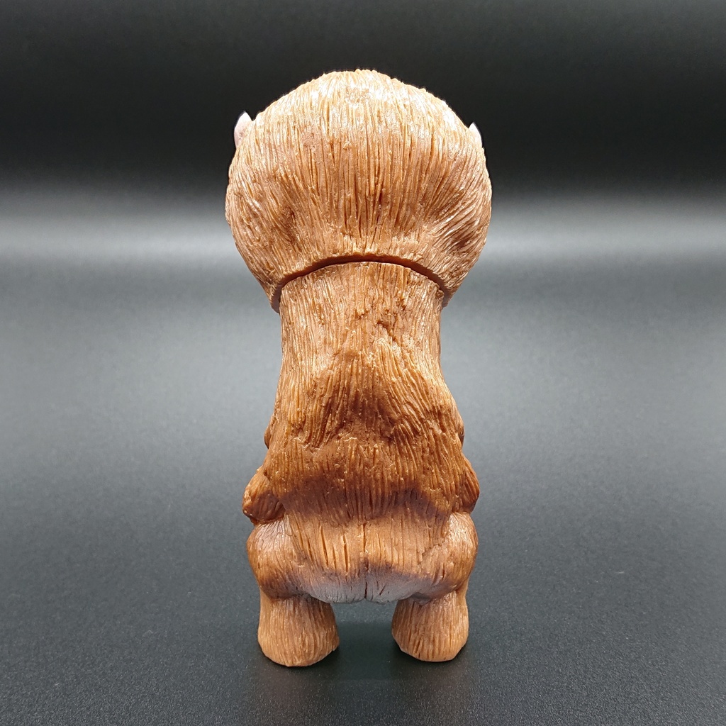 怪獣ロクロ ソフビ(チューイブラウン)