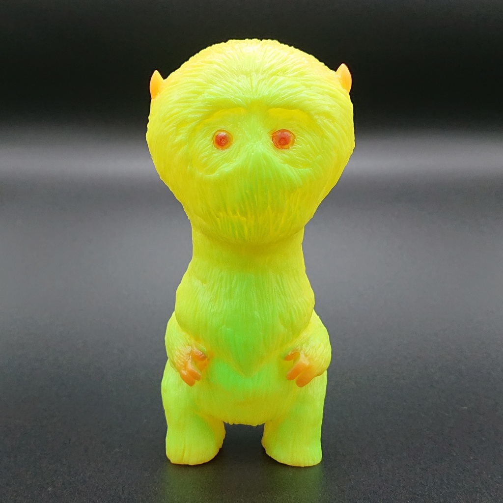 怪獣ロクロ ソフビ(アロハイエロー)