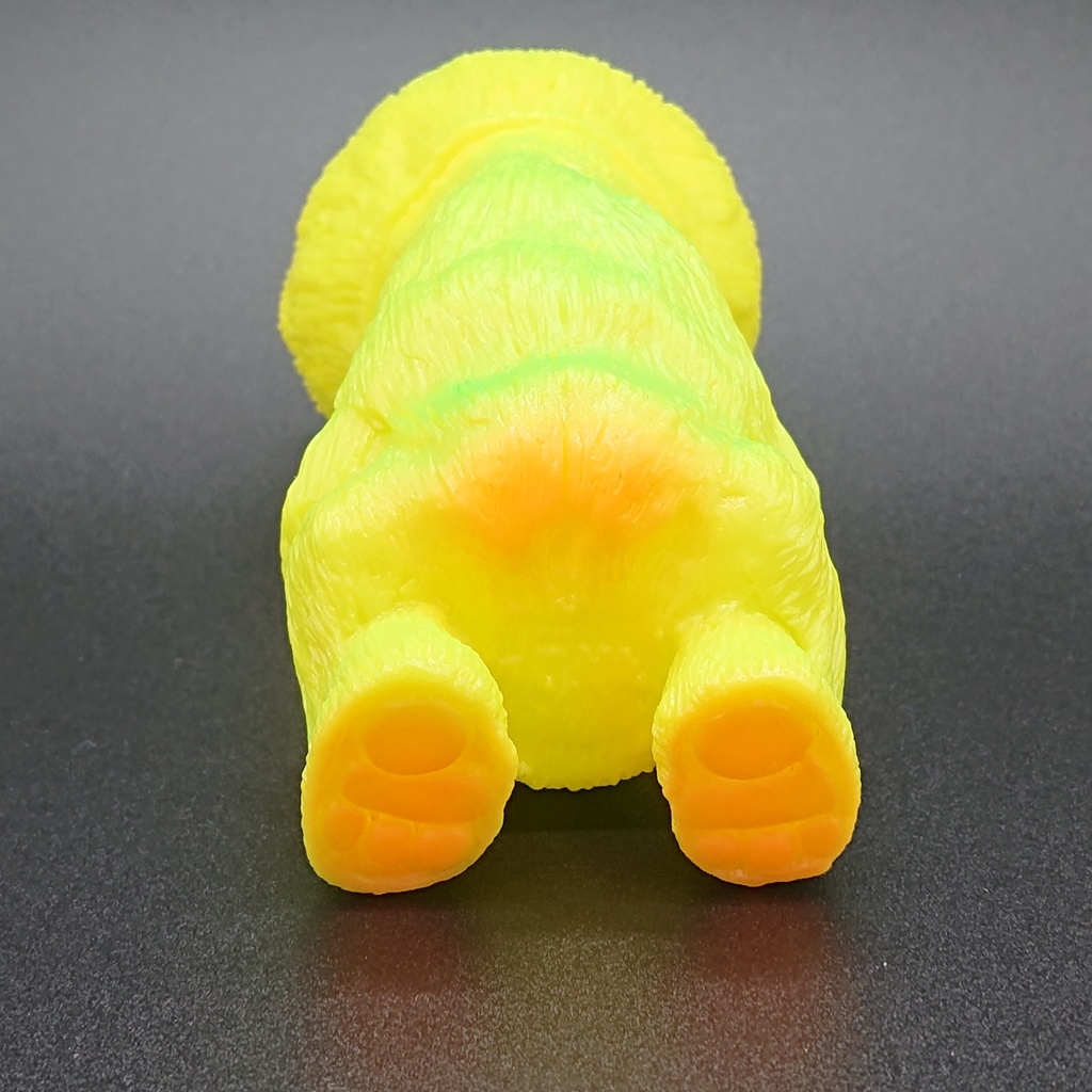 怪獣ロクロ ソフビ(アロハイエロー)