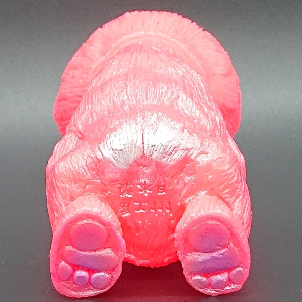 怪獣ロクロ ソフビ(アロハピンク)