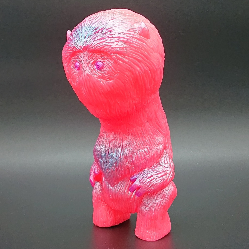 怪獣ロクロ ソフビ(アロハピンク)