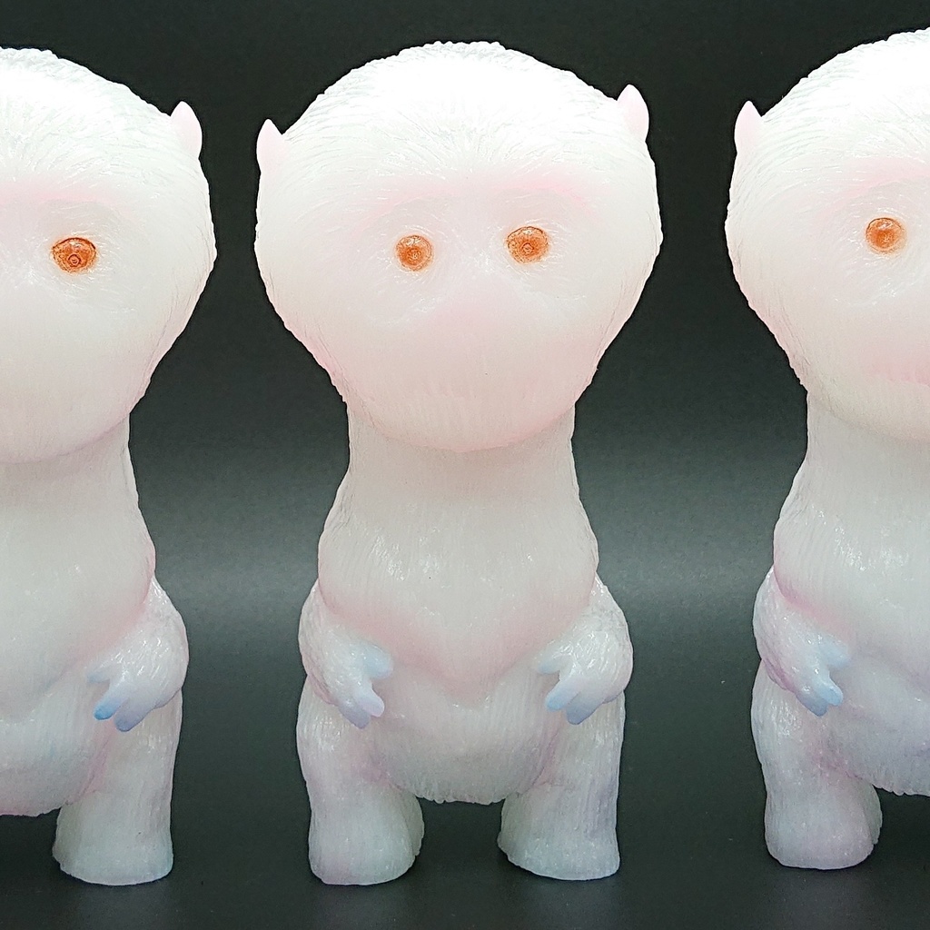 怪獣ロクロ ソフビ(ファルコンホワイト)