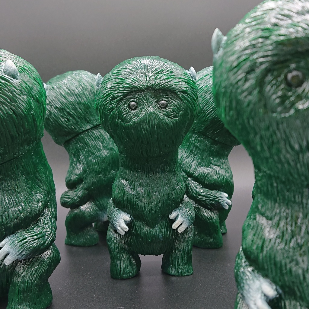 怪獣ロクロ ソフビ(エンドアグリーン)