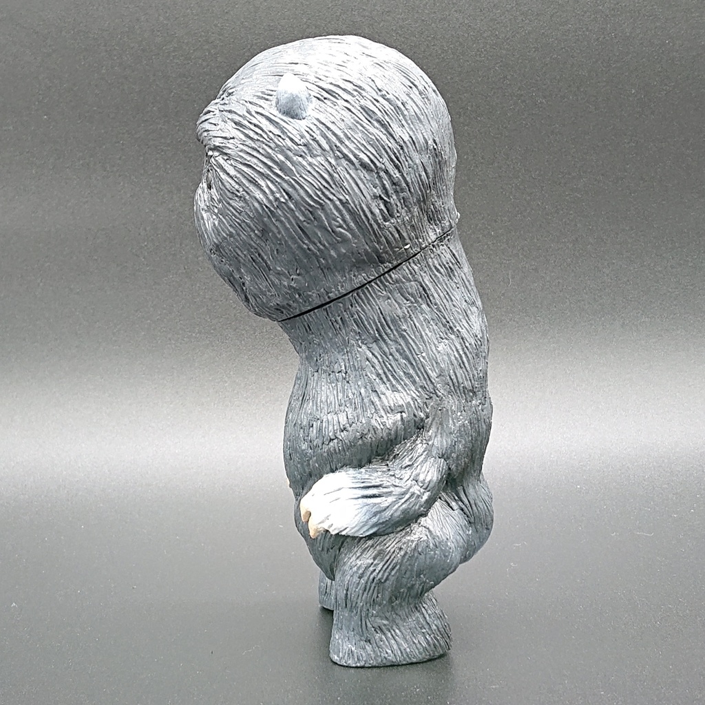 怪獣ロクロ ソフビ(モホークブラック)