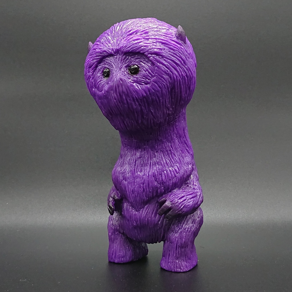 怪獣ロクロ ソフビ(マックパープル)