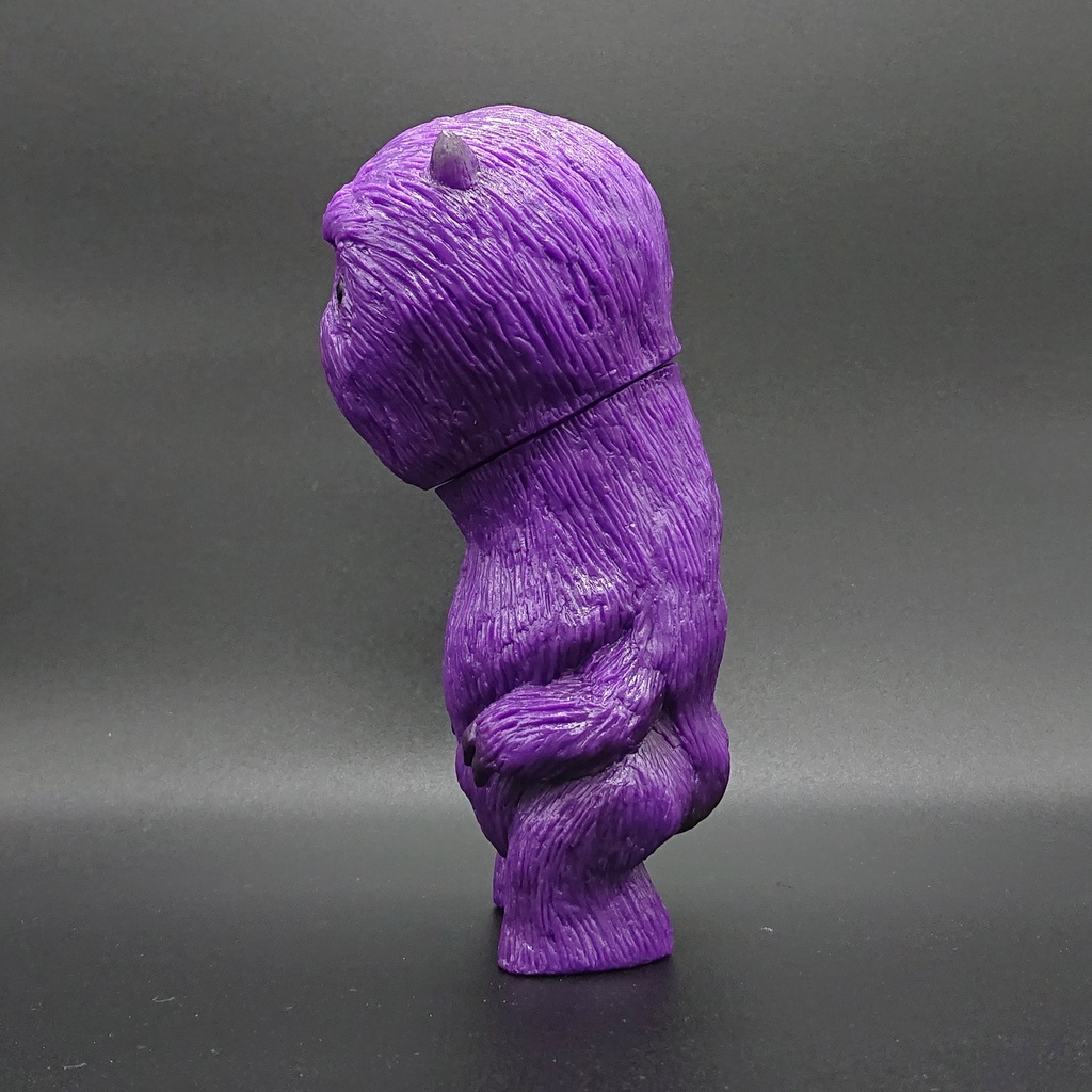 怪獣ロクロ ソフビ(マックパープル)