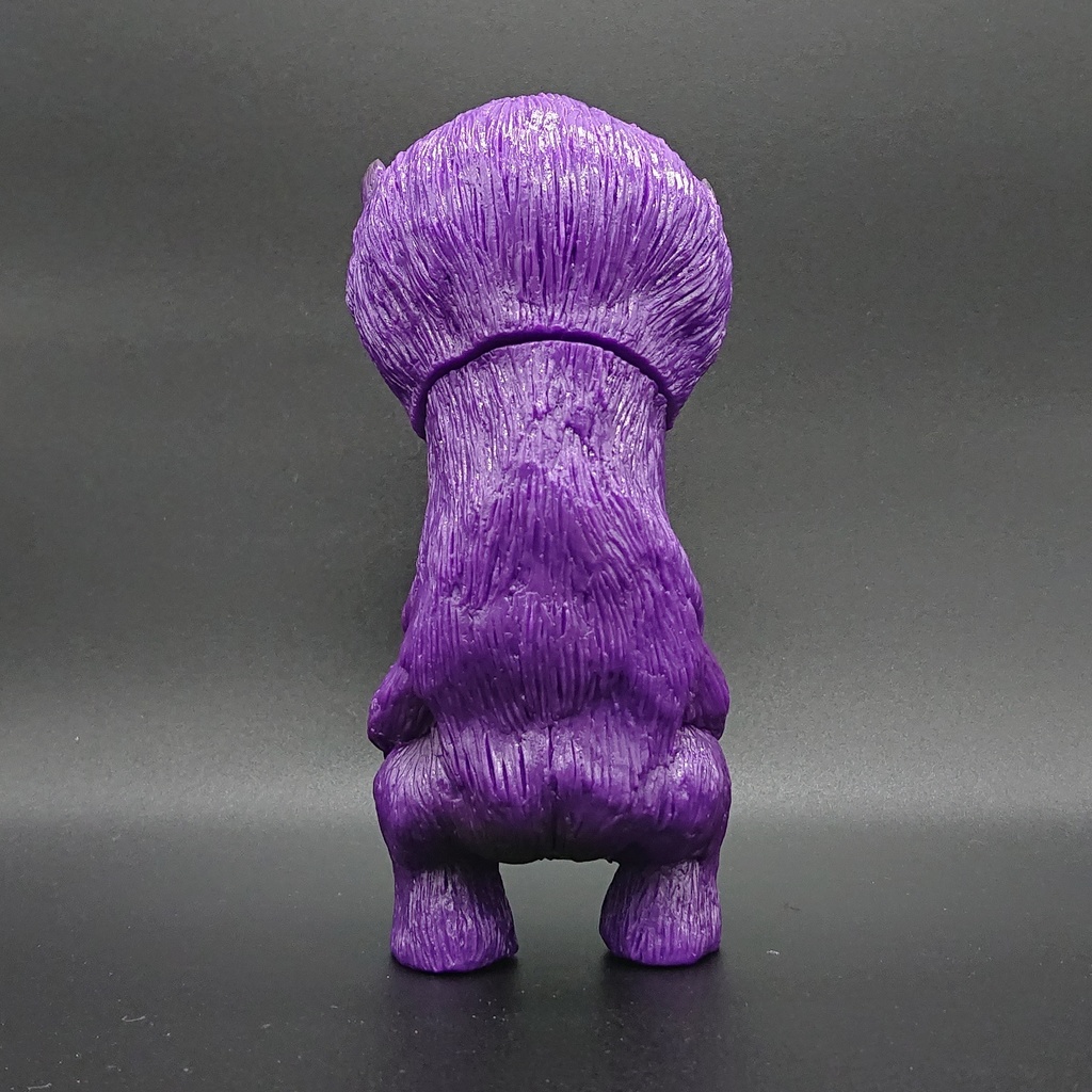 怪獣ロクロ ソフビ(マックパープル)