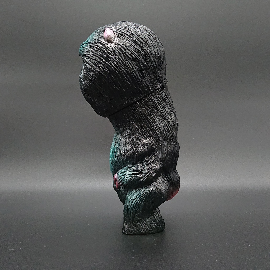 怪獣ロクロ ソフビ(アロハブラック)