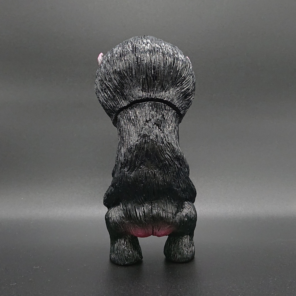 怪獣ロクロ ソフビ(アロハブラック)