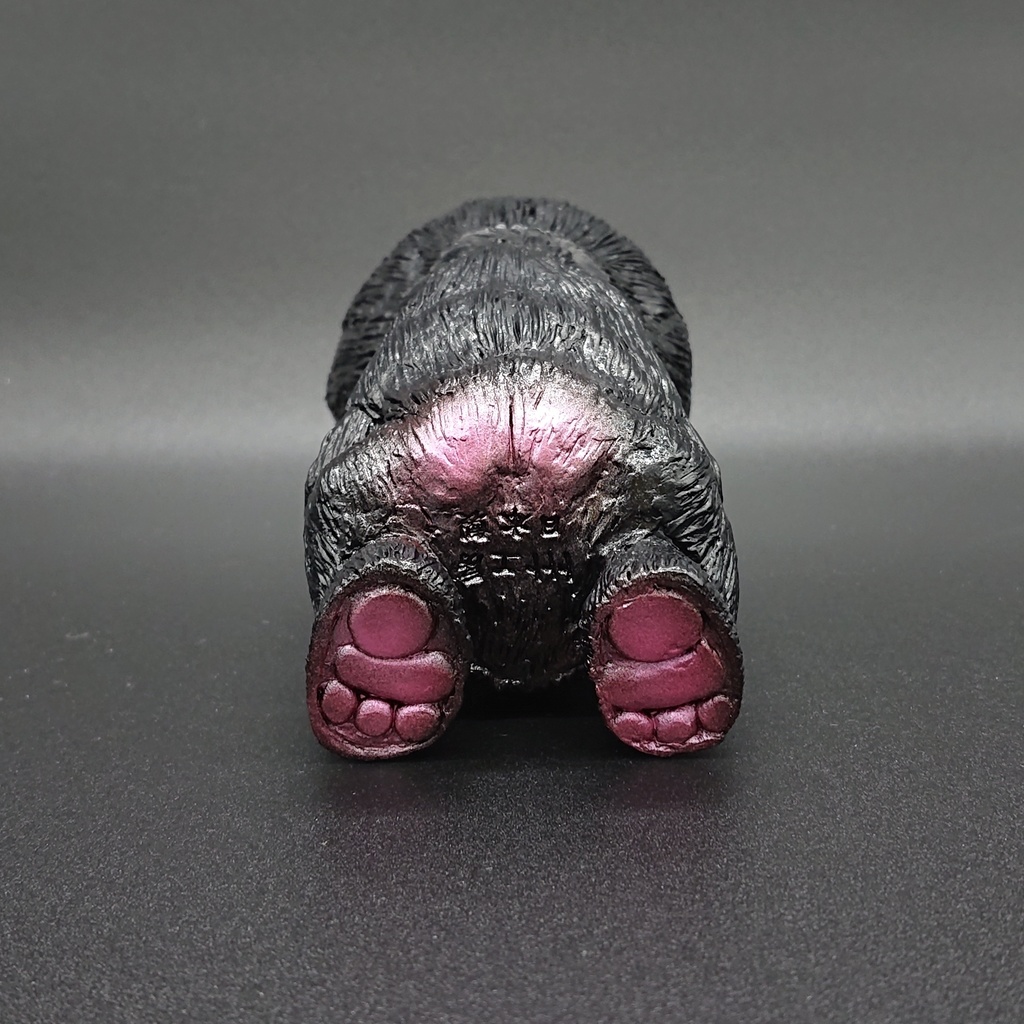 怪獣ロクロ ソフビ(アロハブラック)