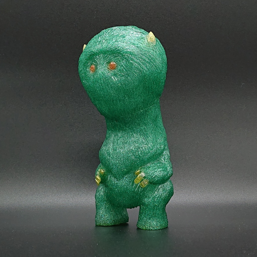 怪獣ロクロ ソフビ(クリスマスラメ)