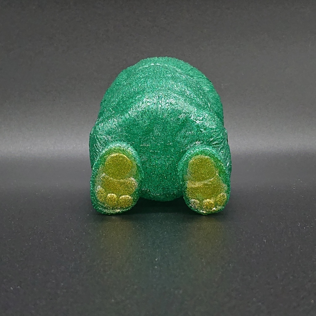 怪獣ロクロ ソフビ(クリスマスラメ)