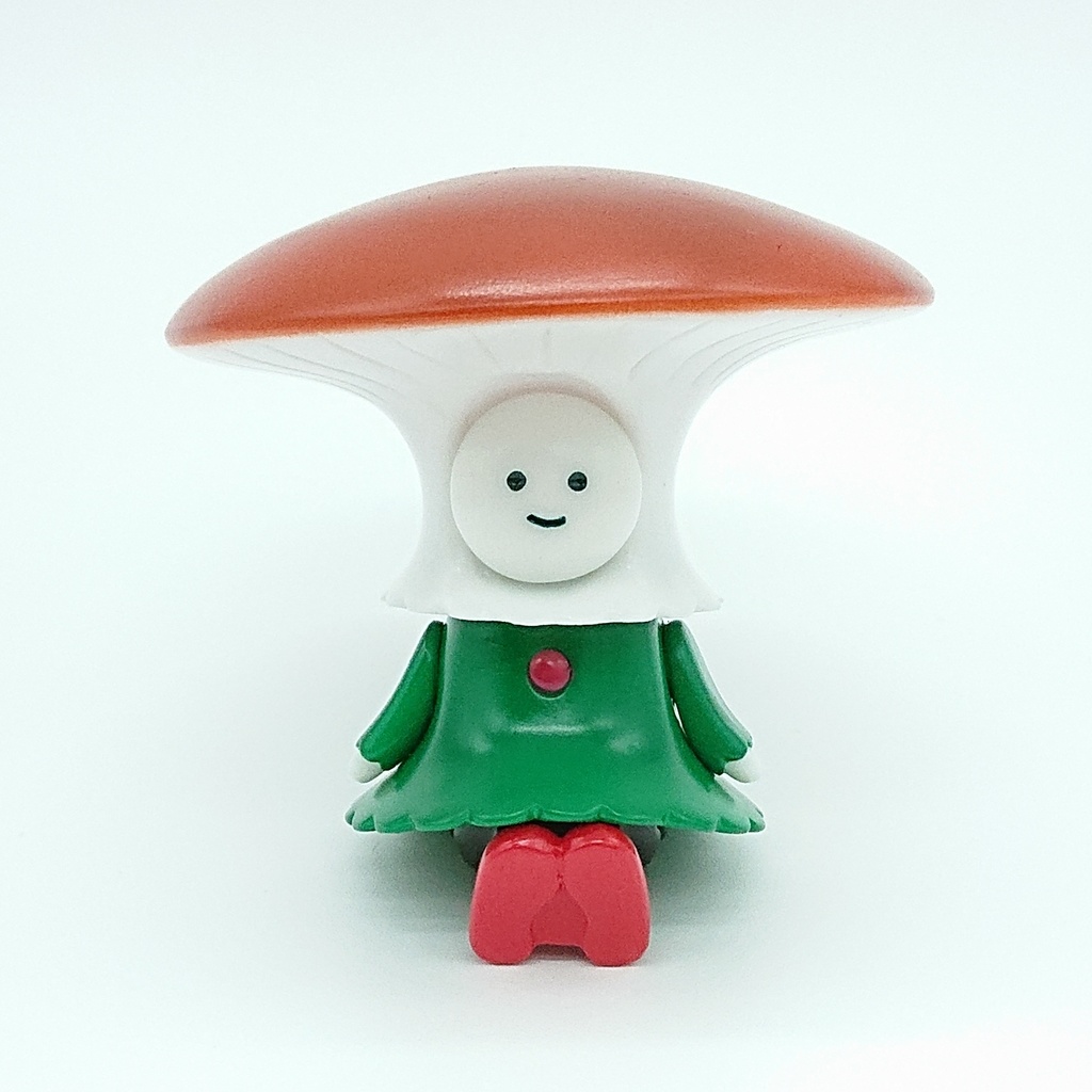 きのこちゃん ソフビ(シイタケ)