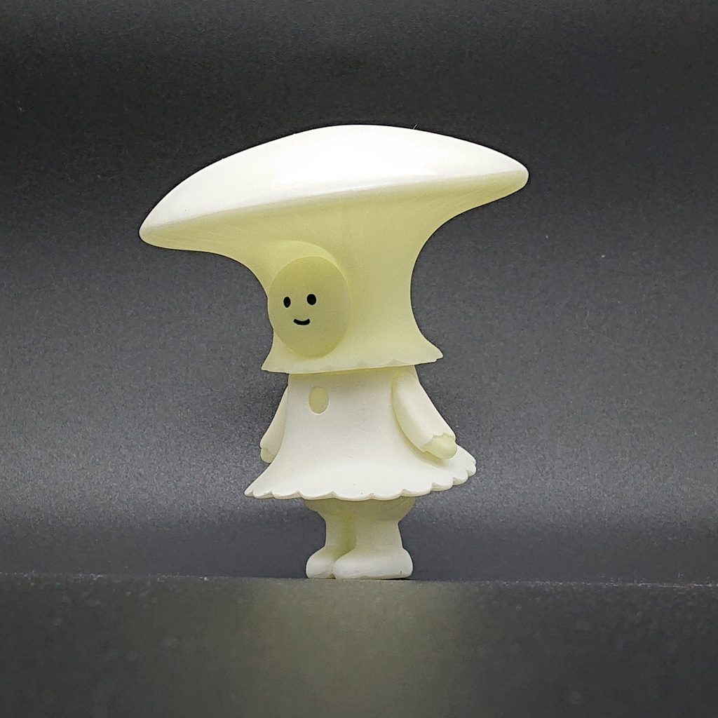 きのこちゃん ソフビ(ヤコウタケ)